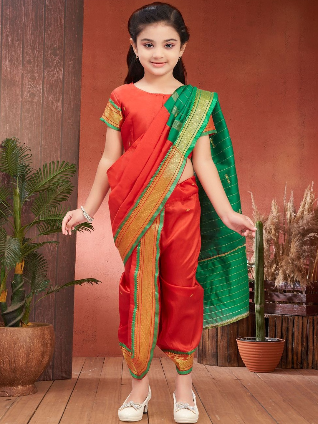 BAESD Woven Design Art Silk Pant Banarasi Saree