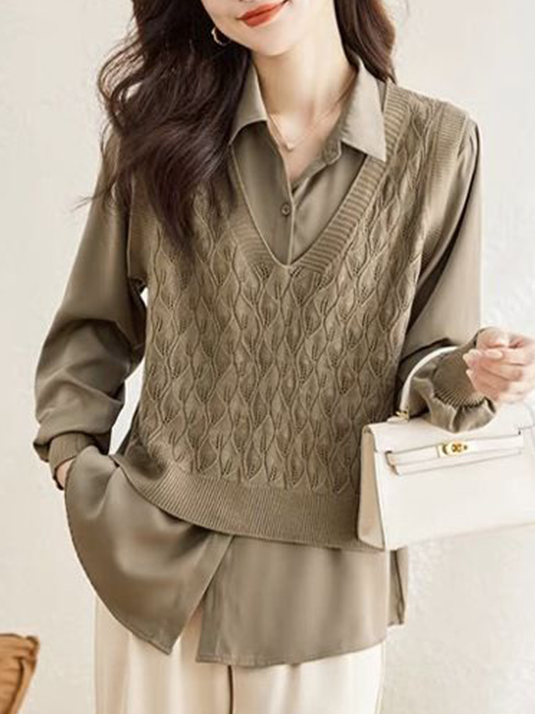 StyleCast Women Pullover Sweater Vest