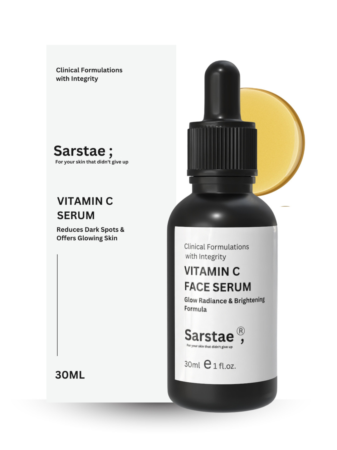 SARSTAE Vitamin C Face Serum With Niacinamide - 30 ml