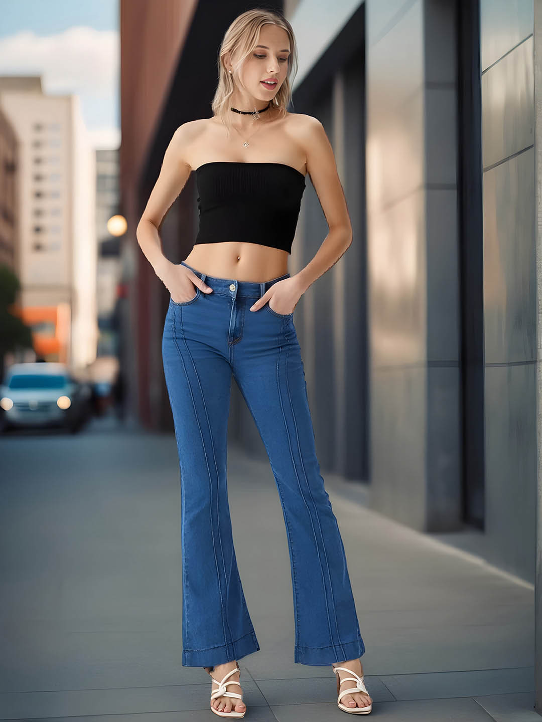 LEGACY AURA Women Crop Tube Top