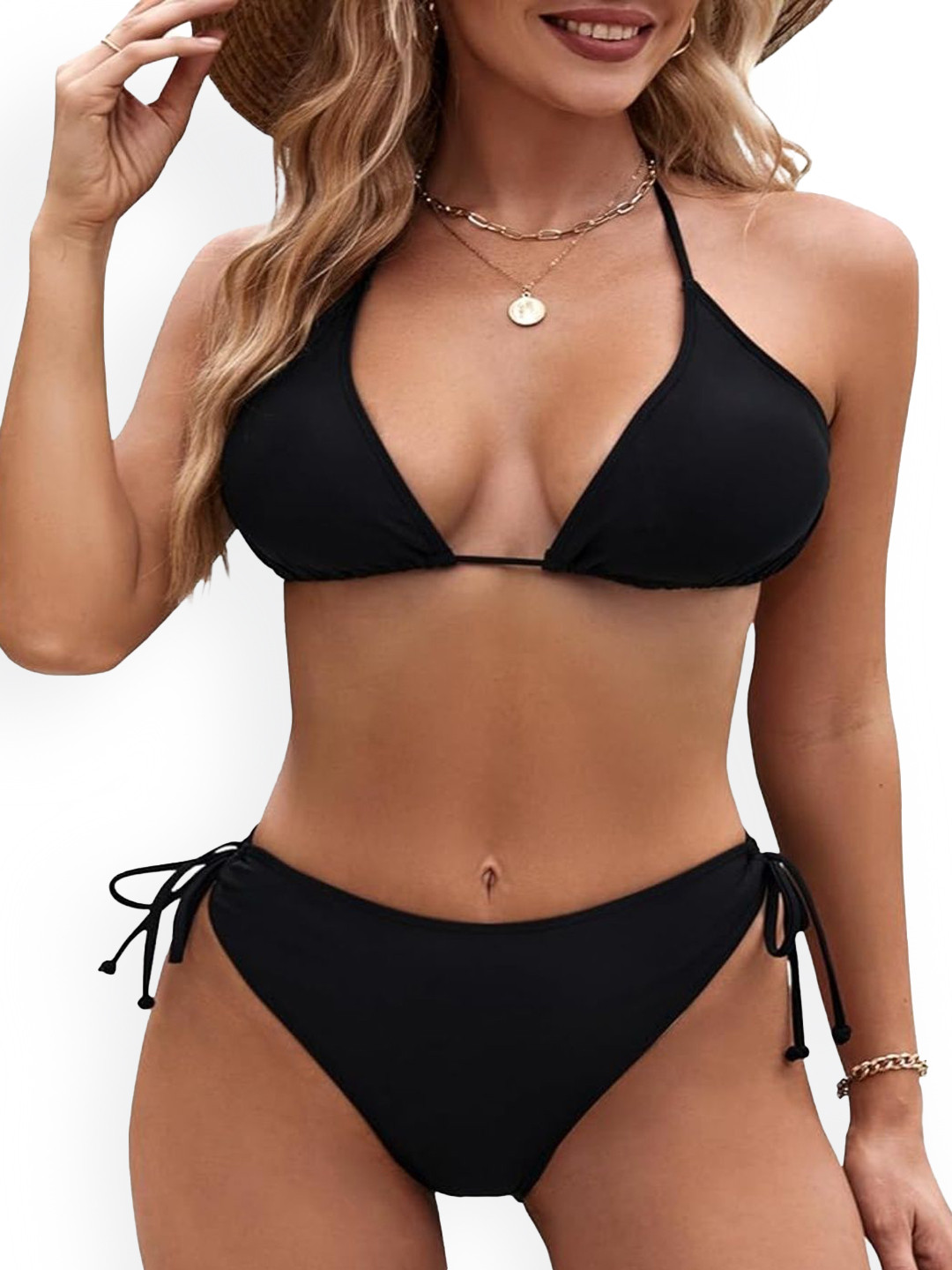 NDEX Women Halter-Neck Swim Bikini Set