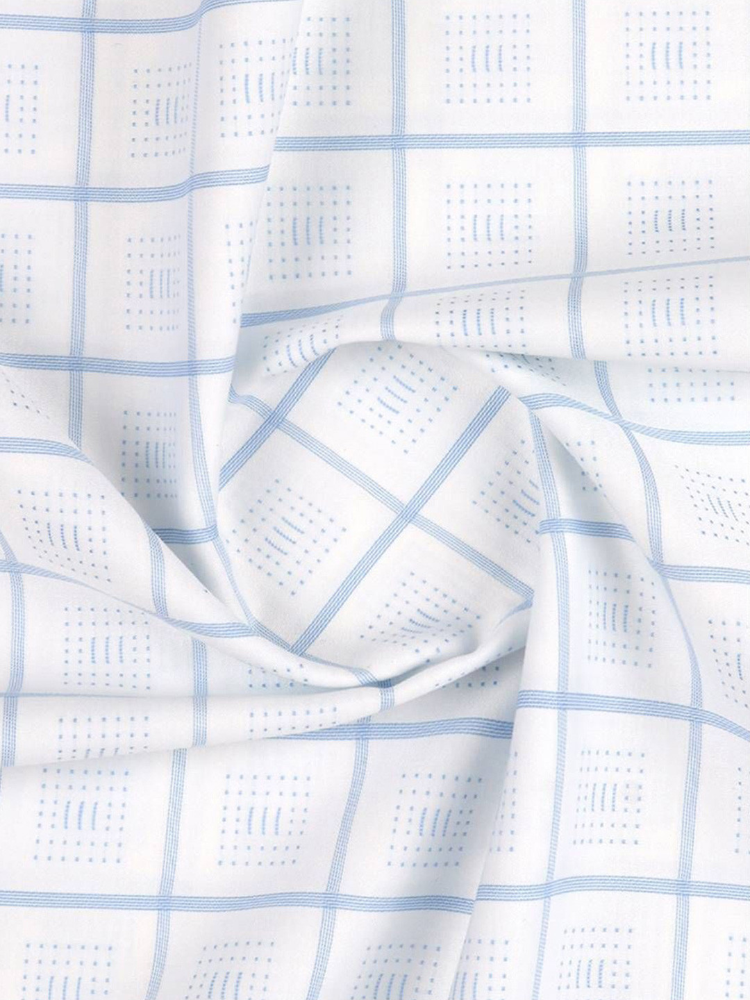 Ramraj Checked Cotton Shirt Clothing Fabric