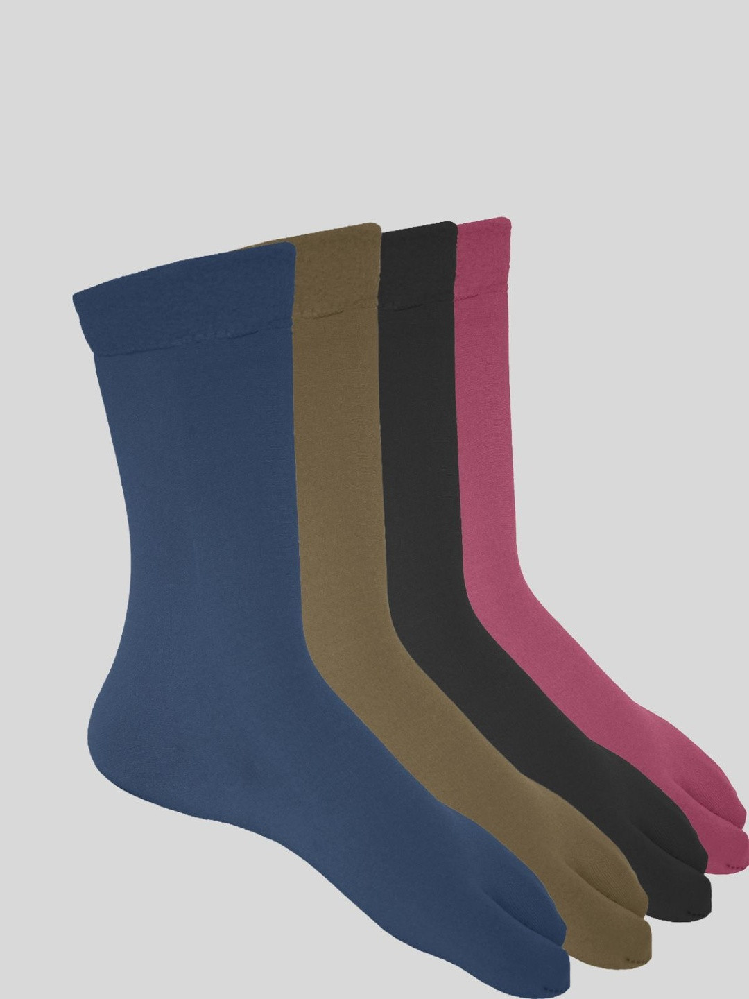 INDUS CLOUD Women 4 Pairs Ankle Length Wool Winter Socks