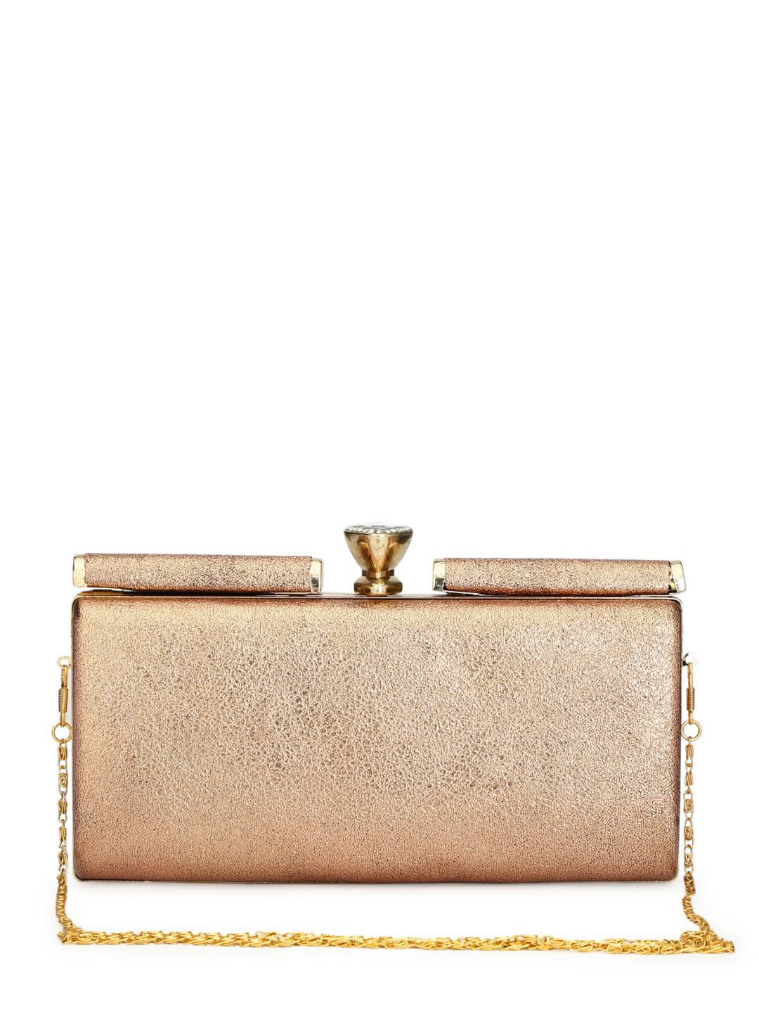 Toobacraft Shoulder Strap Embellished Box Clutch