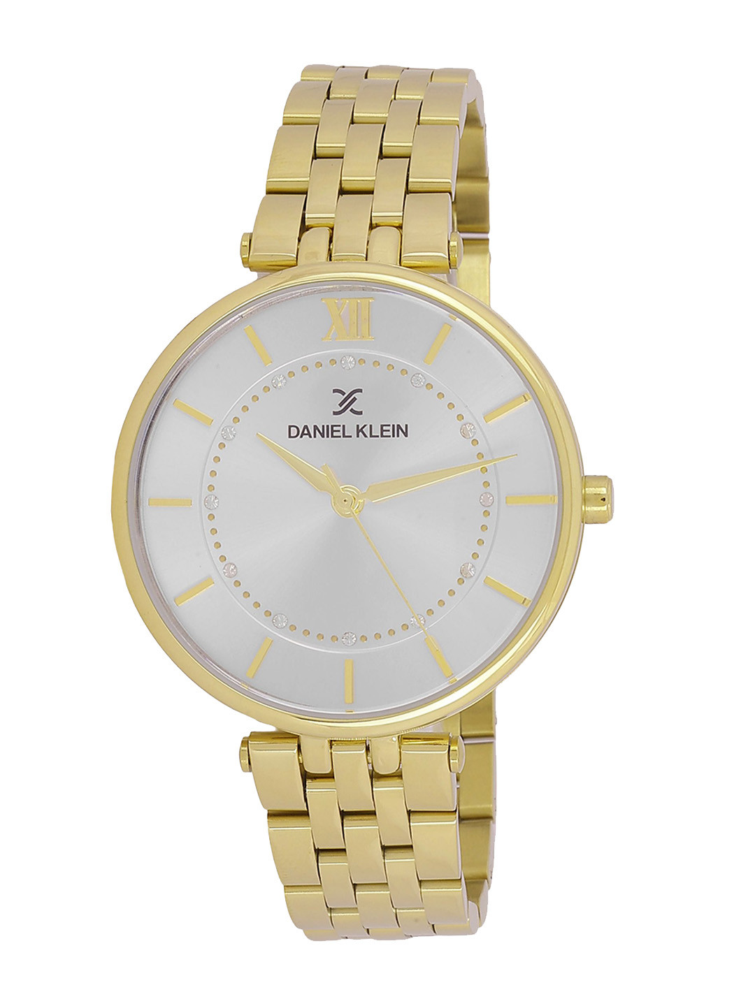 Daniel Klein DK Collection Women Textured Dial & Straps Analogue Watch DK.1.12997-3