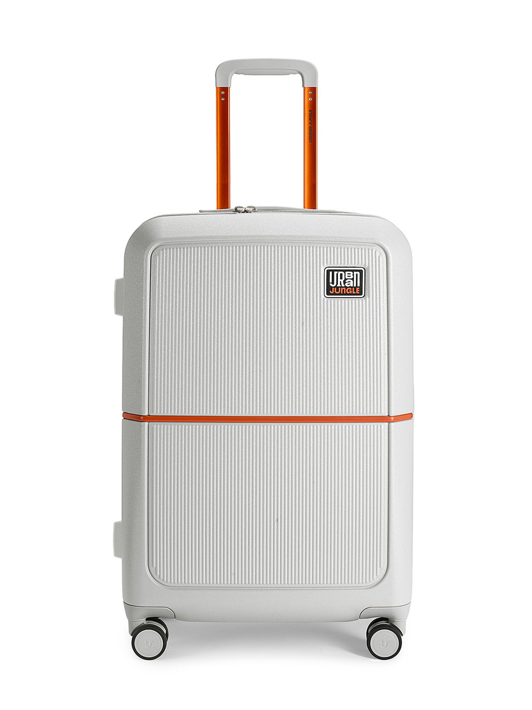 Urban Jungle by Safari Cloud Grey Hardside Trolley Medium Polycarboante Suitcase