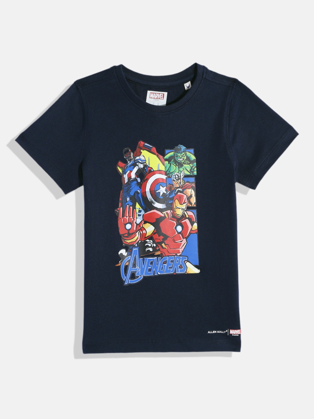 Allen Solly Junior Boys Avengers Printed Pure Cotton T-shirt