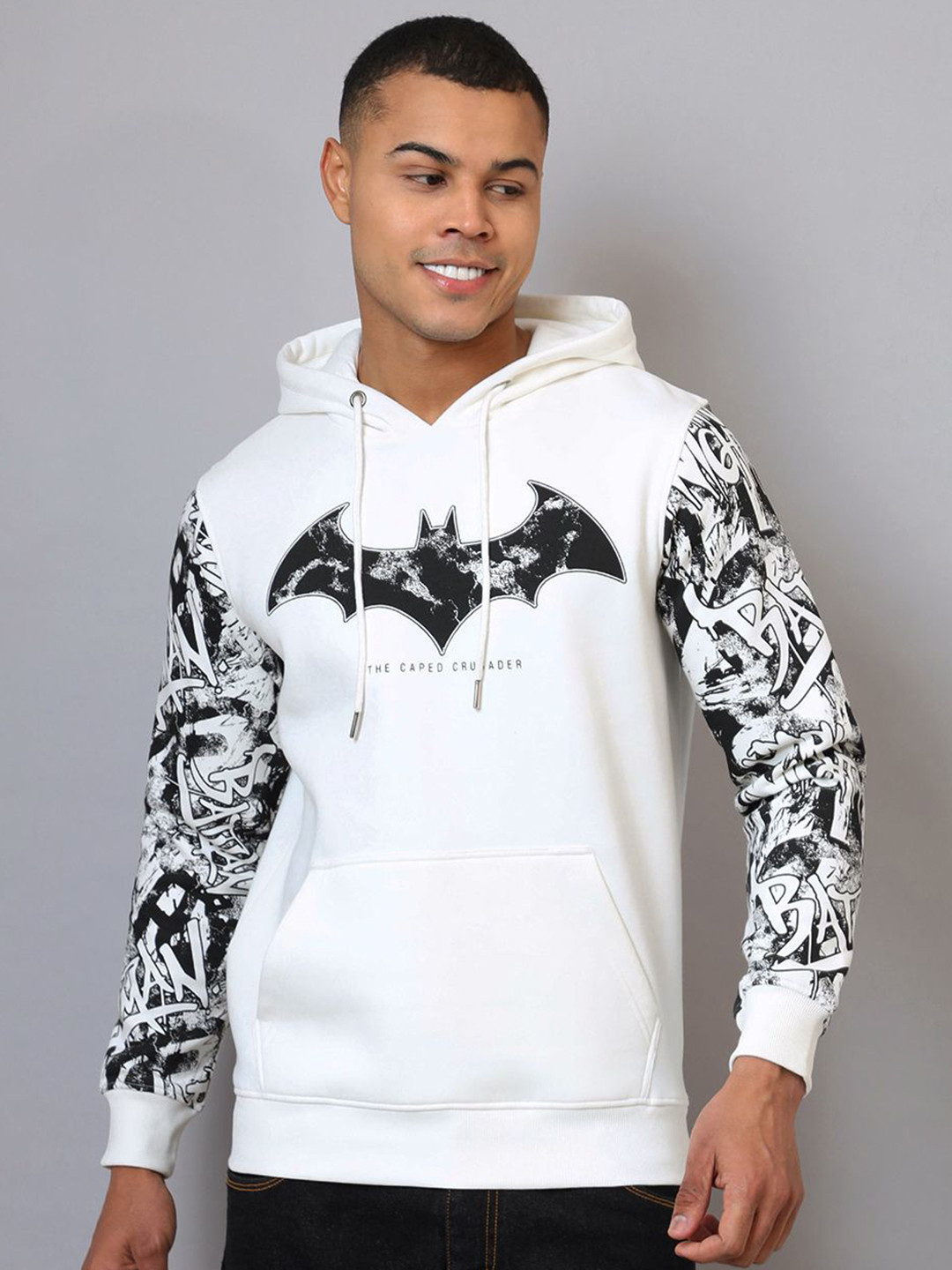 Free Authority Men The Batman Printed Sweatshirts