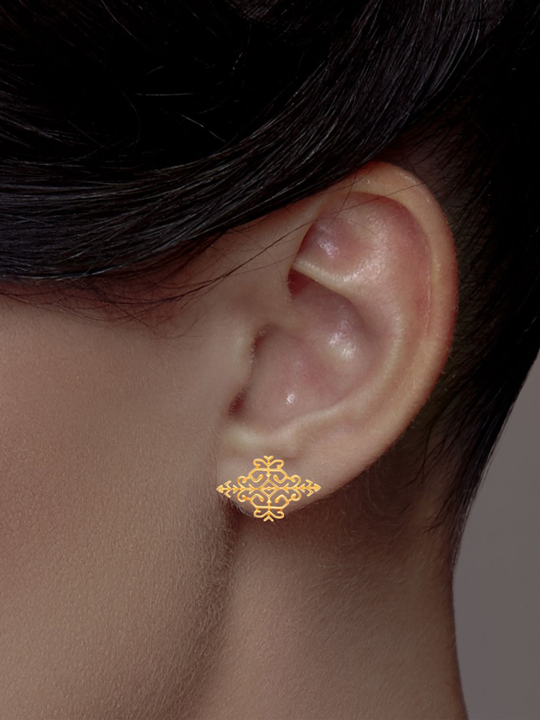 C KRISHNIAH CHETTY JEWELLERS PVT LTD 22Kt Gold Earrings - 3.73 g