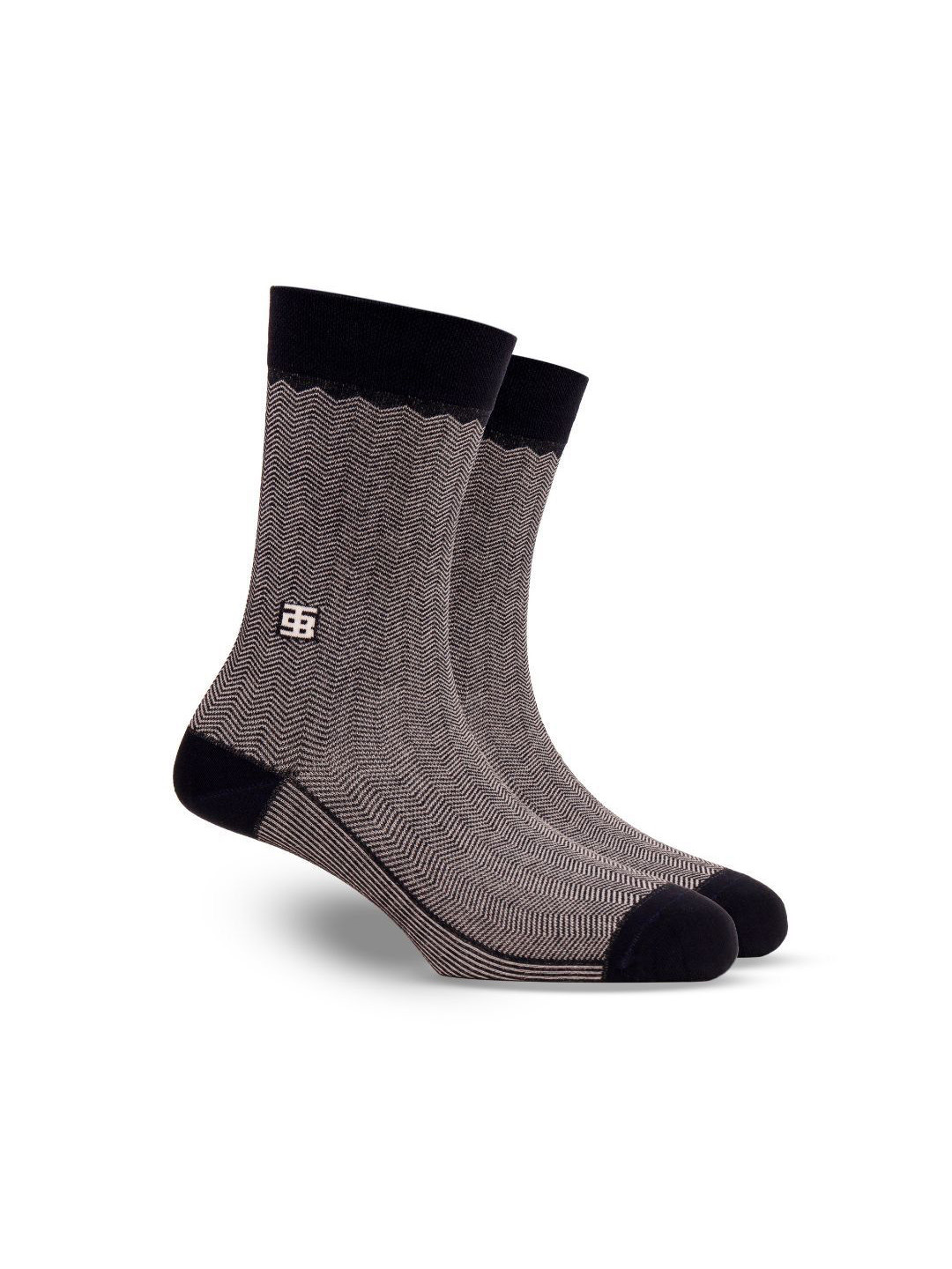 SockSoho Shadow Edition Men Patterned Calf Length Socks