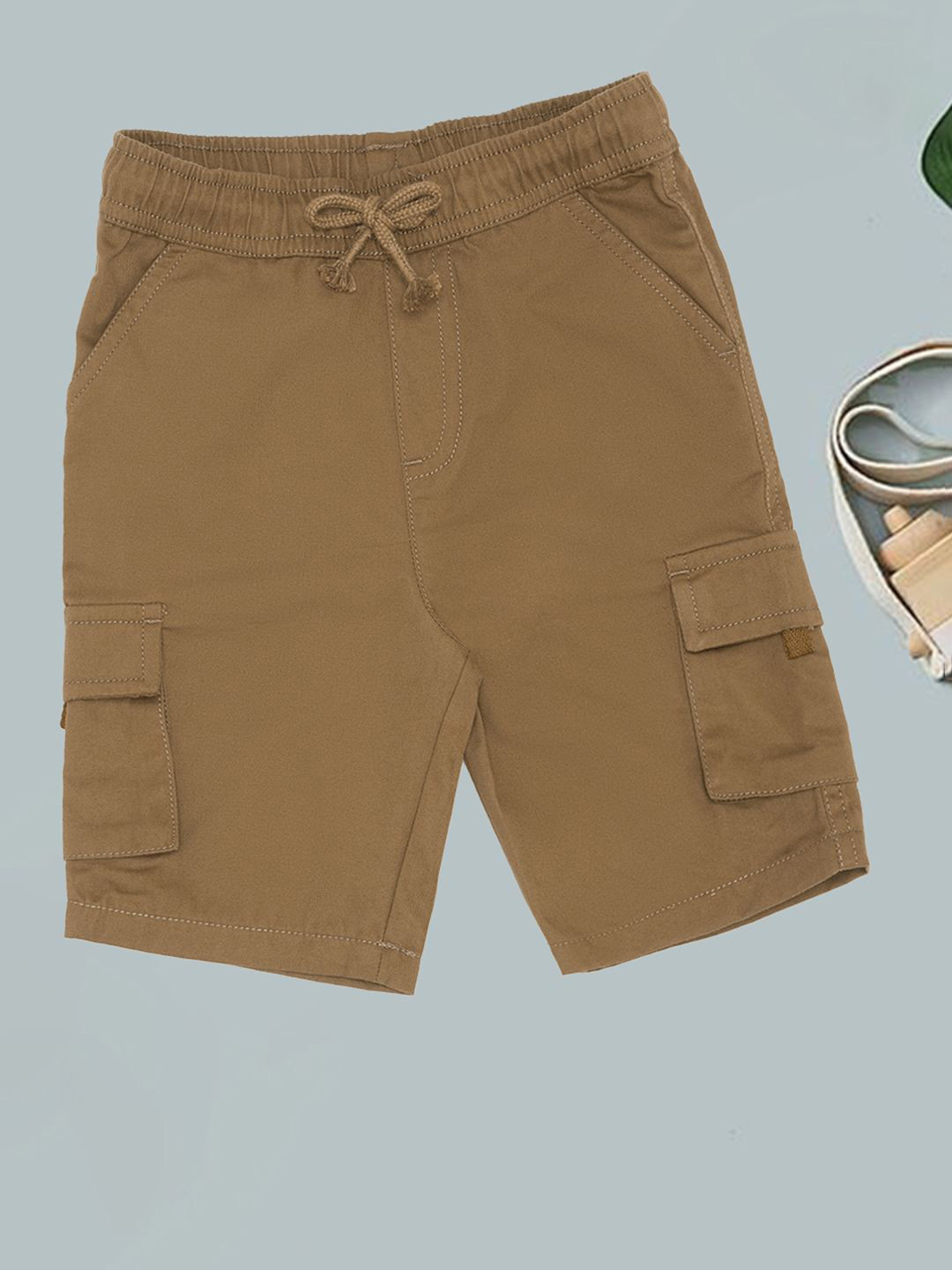 Pantaloons Baby Boys Solid Cargo Shorts