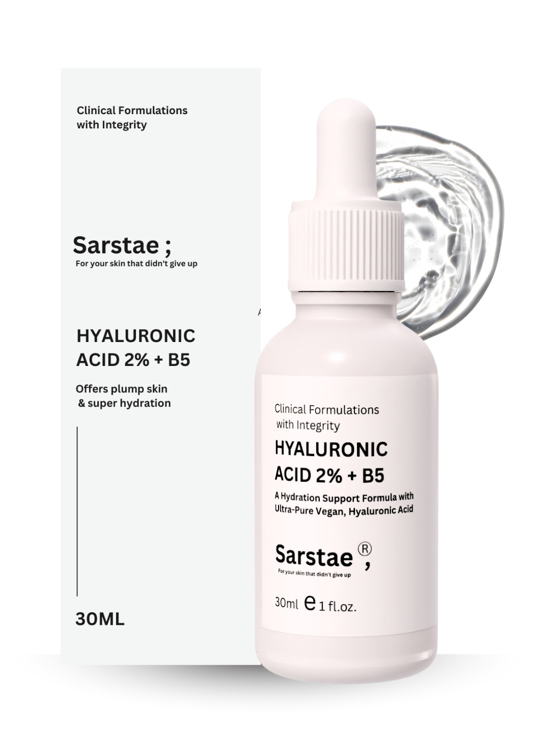 SARSTAE Hyaluronic Acid 2% + B% Face Serum - 30 ml
