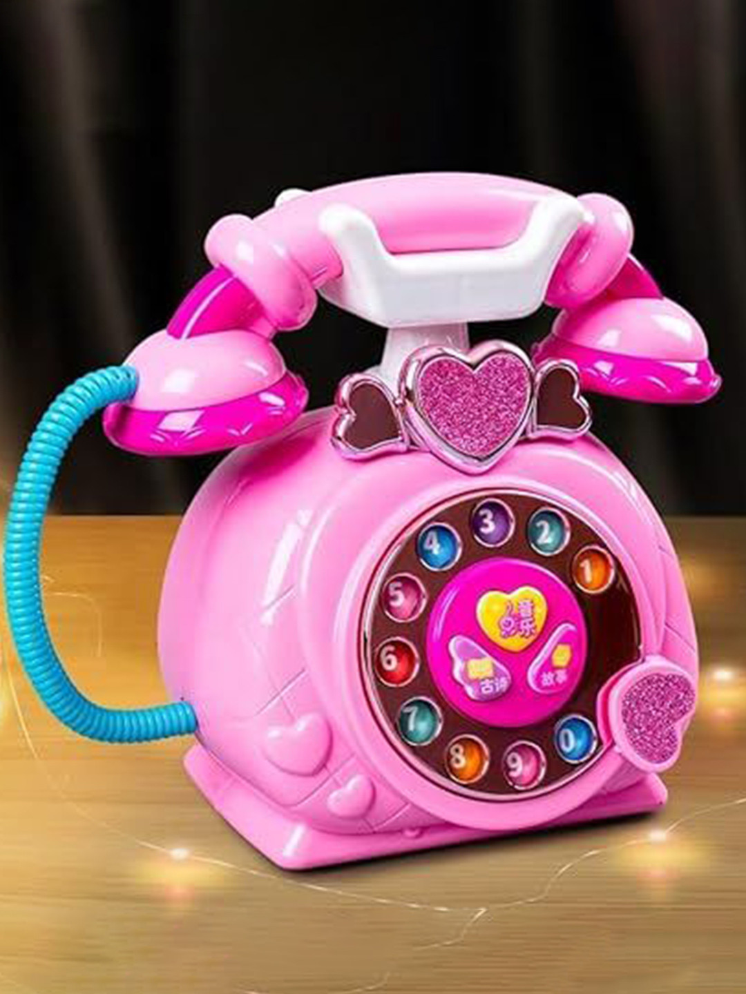Kidoyz Kids Dial Receiver Telephone Toy