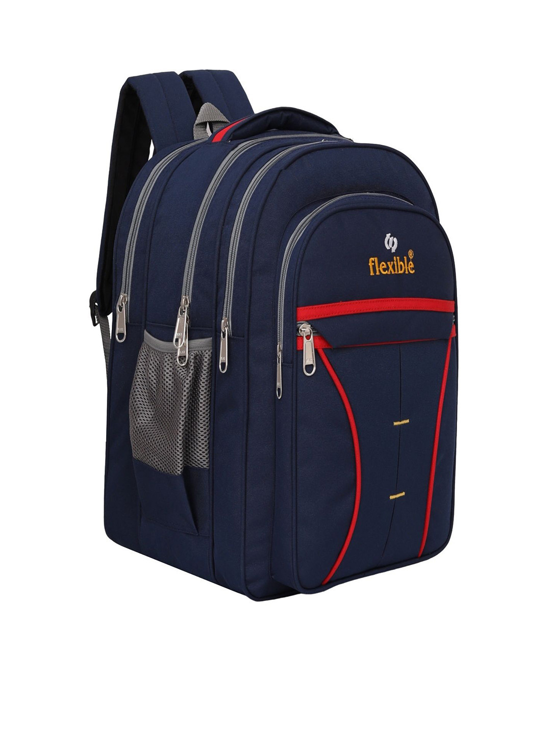 Flexible bags Men Brand Logo Backpack