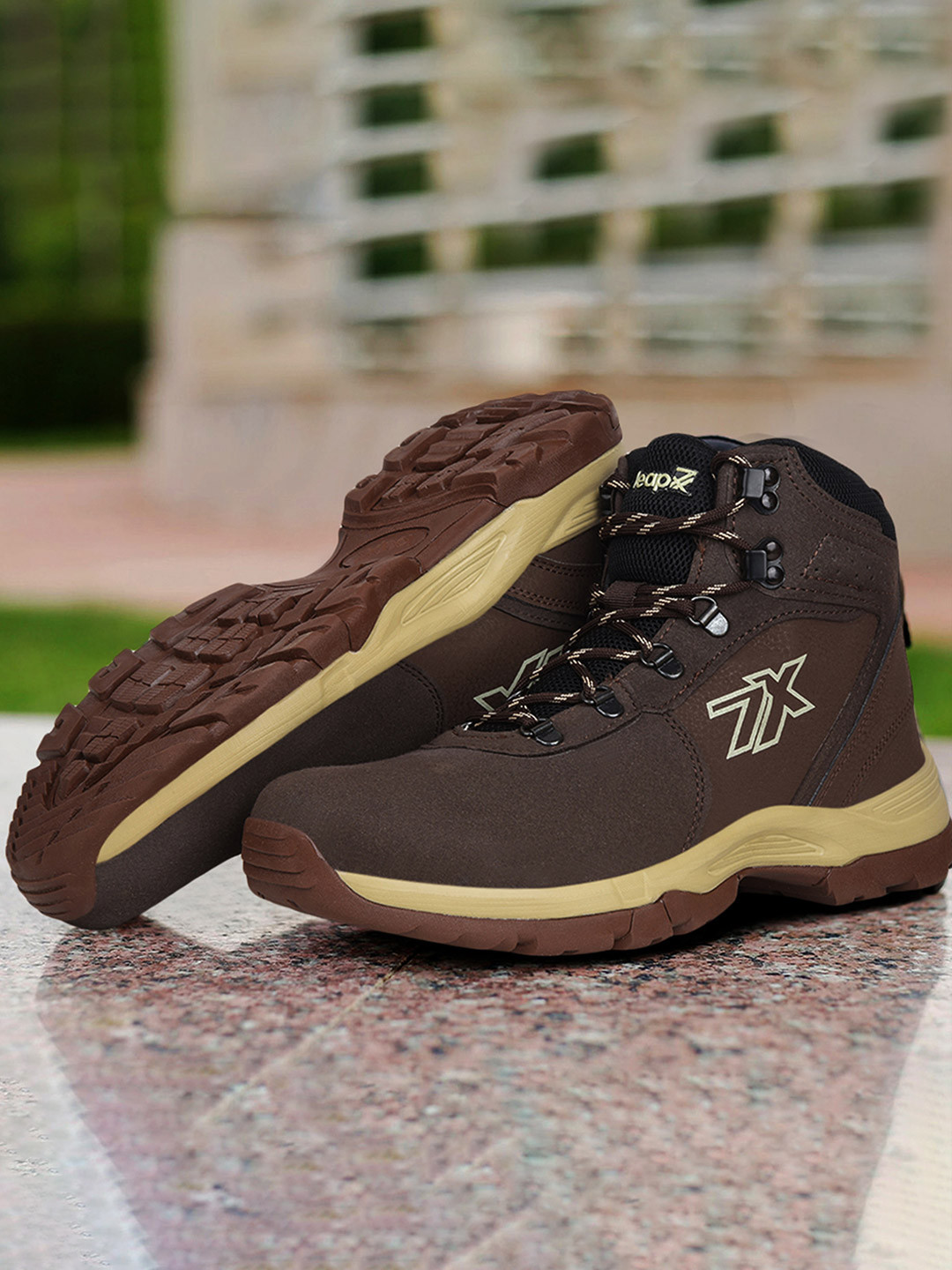 Liberty Men Printed Trekking Shoes