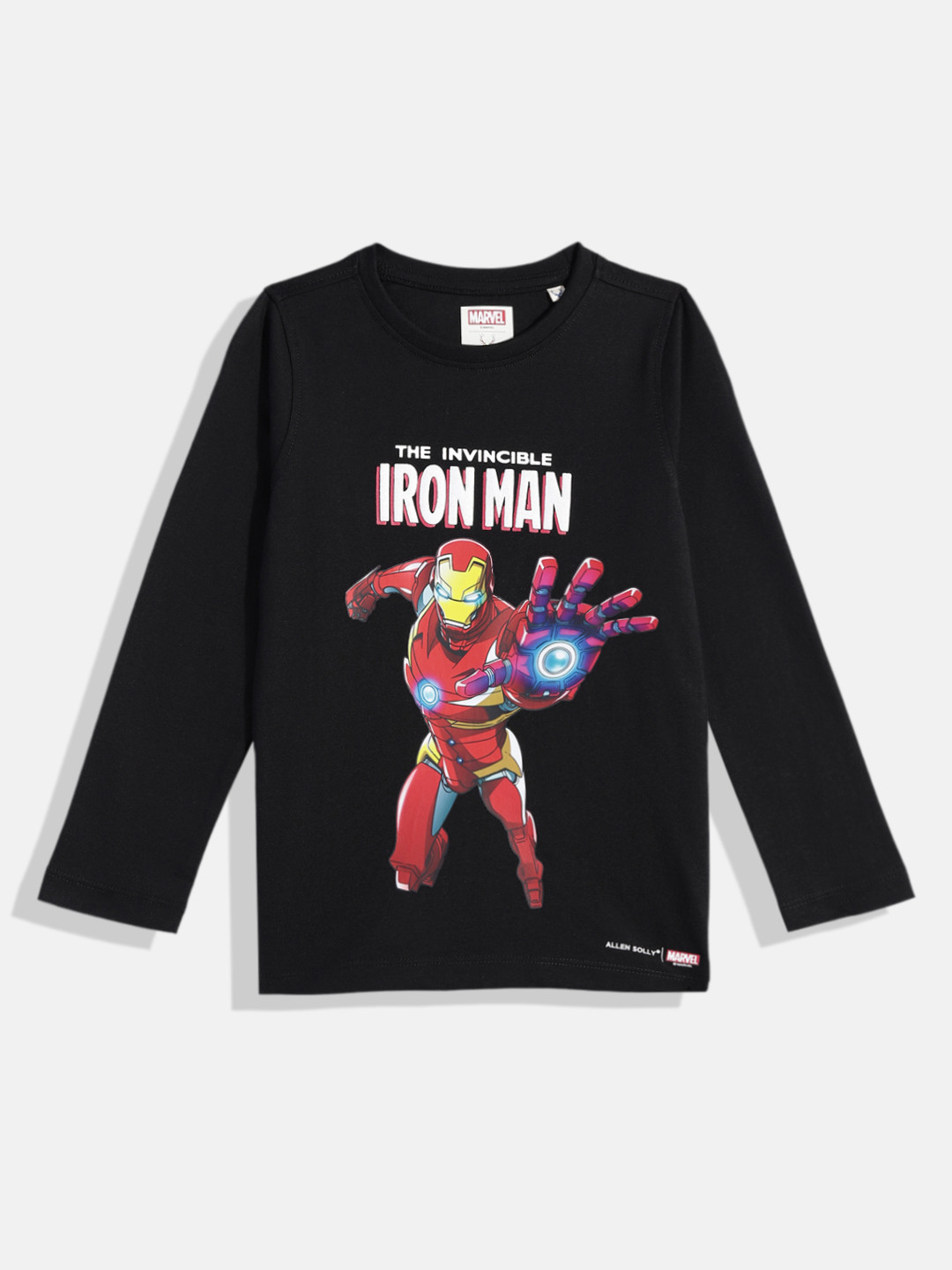 Allen Solly Junior Boys Iron Man Printed Pure Cotton T-shirt