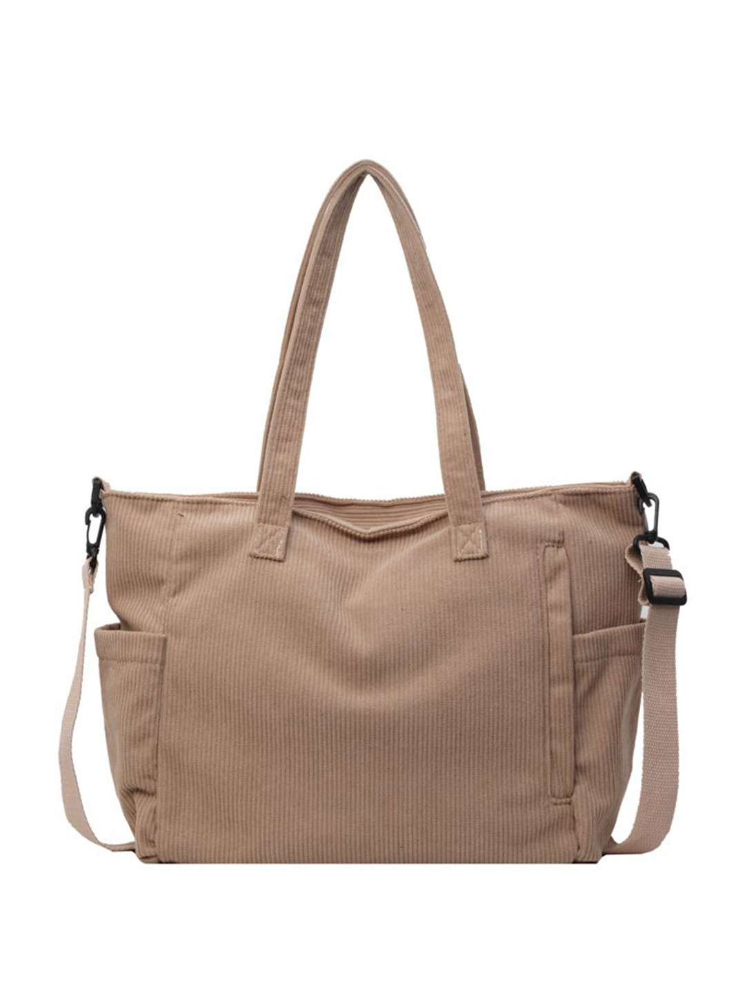StyleCast x Revolte Women Striped Bucket One Handle Shoulder Bag