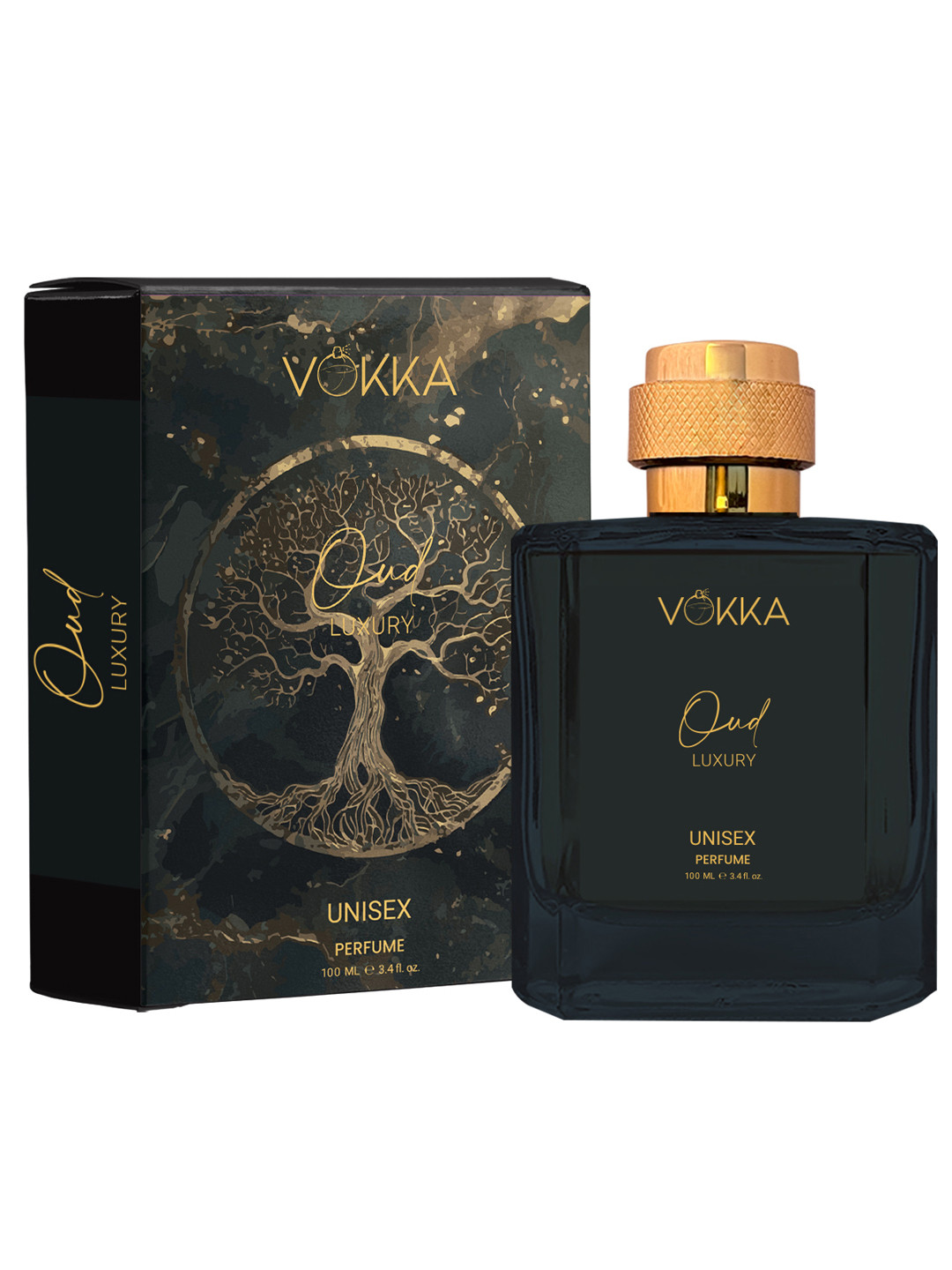 VOKKA Oud Long Lasting Smokey Perfume - 100 ml