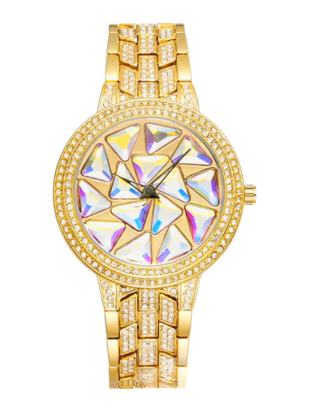 Belbi Women Titanium Dial & Stainless Steel Straps Analogue Watch NEWBL175_678406152736