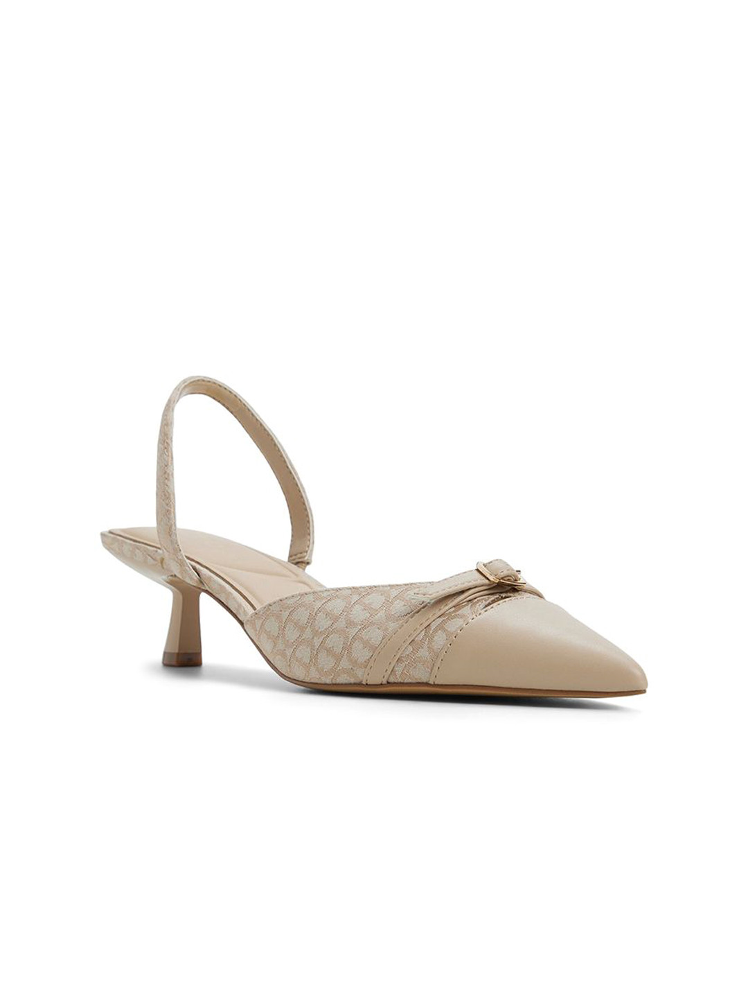 ALDO Women Rubber Slingback Slim Heel with Buckles