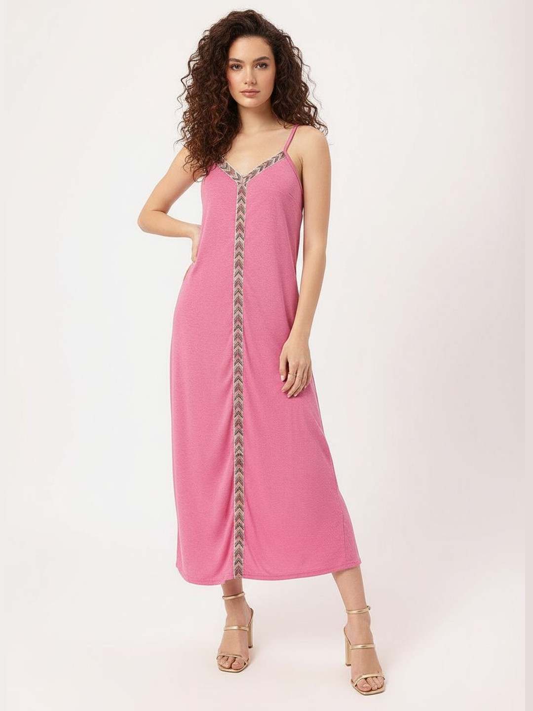 DressBerry The Strap Sensation Midi A-Line Dress