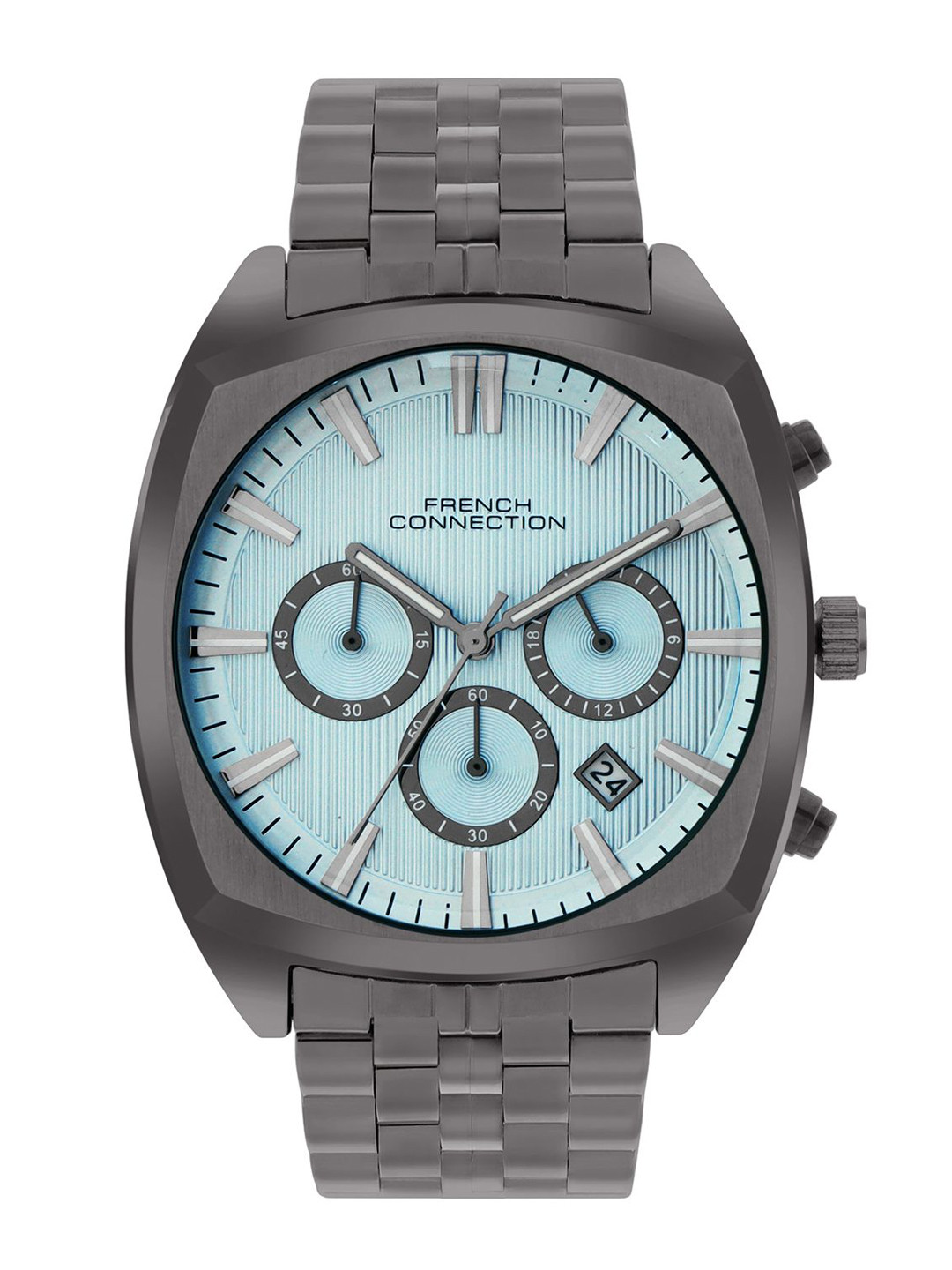 French Connection Stratom Men Dial & Straps Analogue Chronograph Watch FCN0122GNM