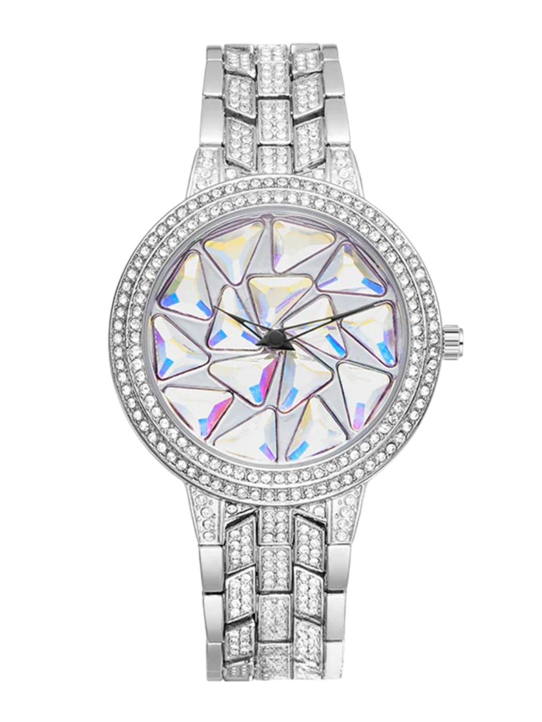 Belbi Women Titanium Dial & Stainless Steel Straps Analogue Watch NEWBL174_678406152736