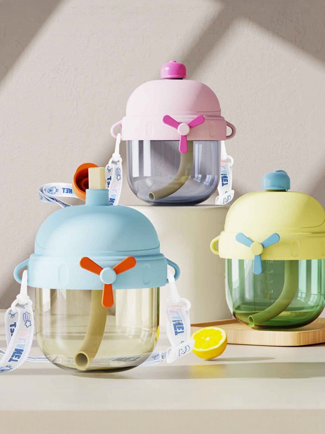 Sun & Shine Purple Single Plastic Solid Water Bottle