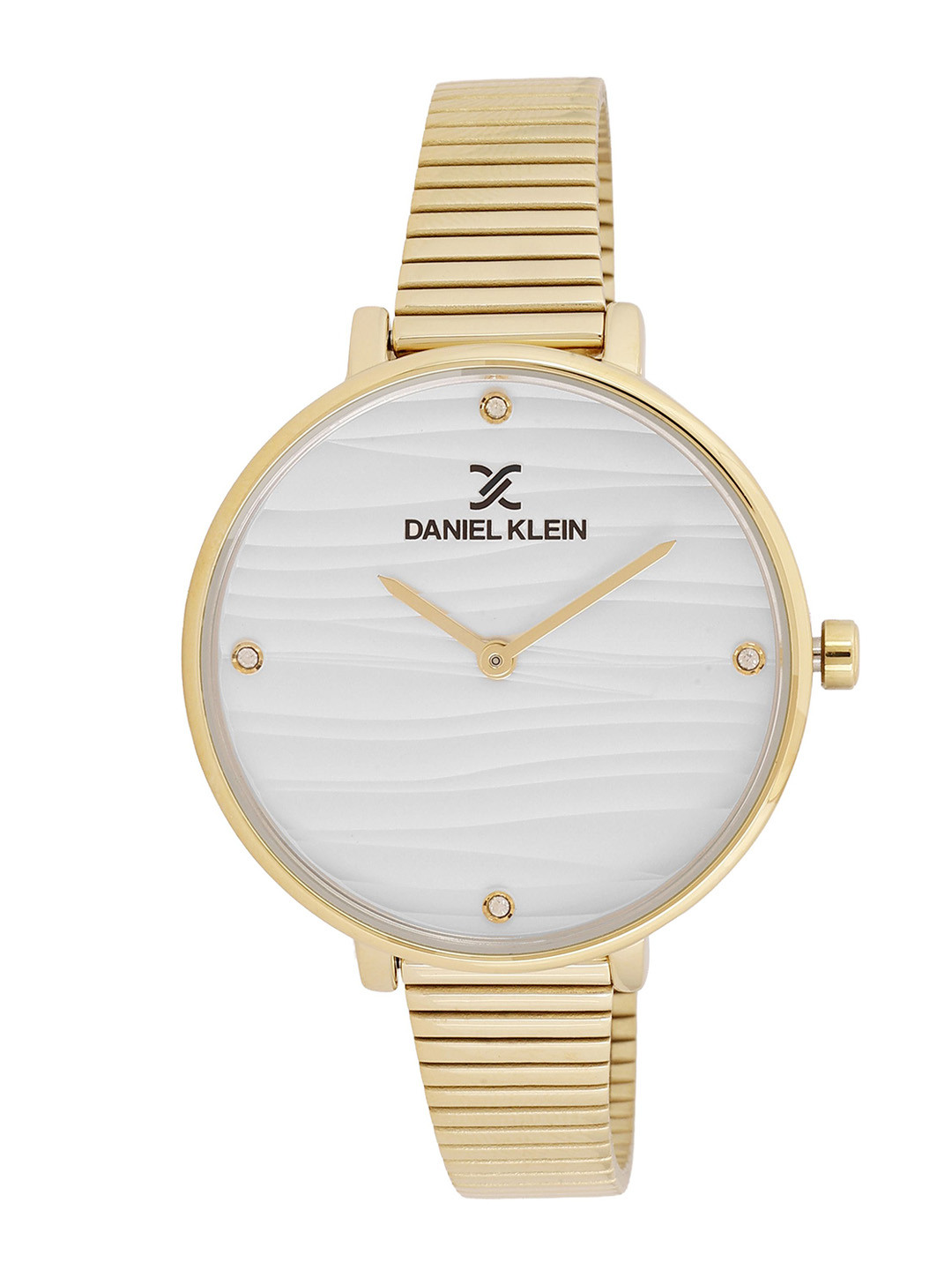 Daniel Klein Women Textured Dial Analogue Watch DK.1.12899-3