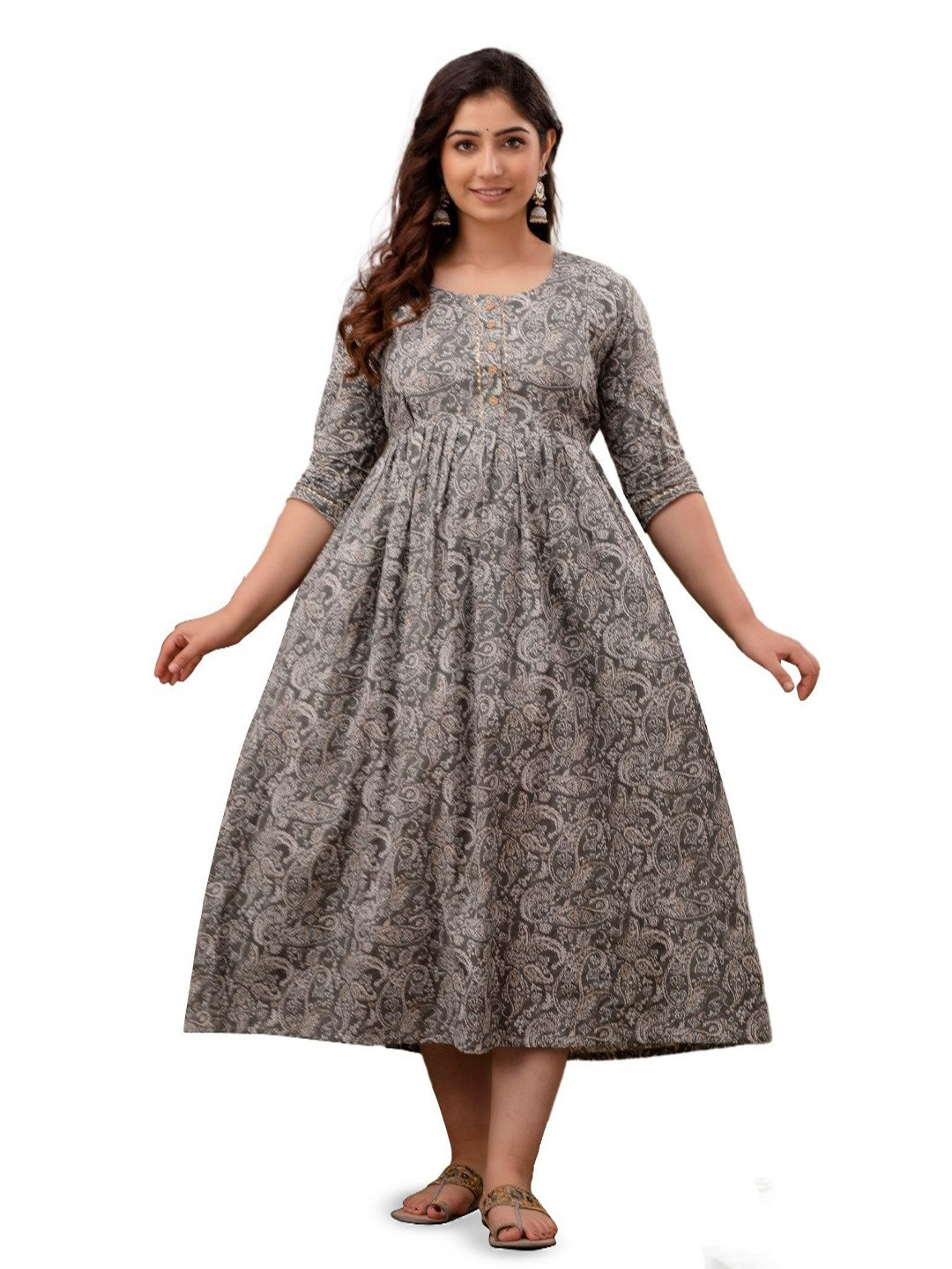 MAINA CREATION Women Ethnic Motifs Printed Maternity Kurta