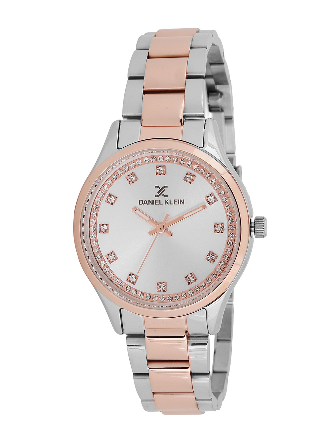 Daniel Klein Women Embellished Dial & Straps Analogue Watch DK.1.12910-5