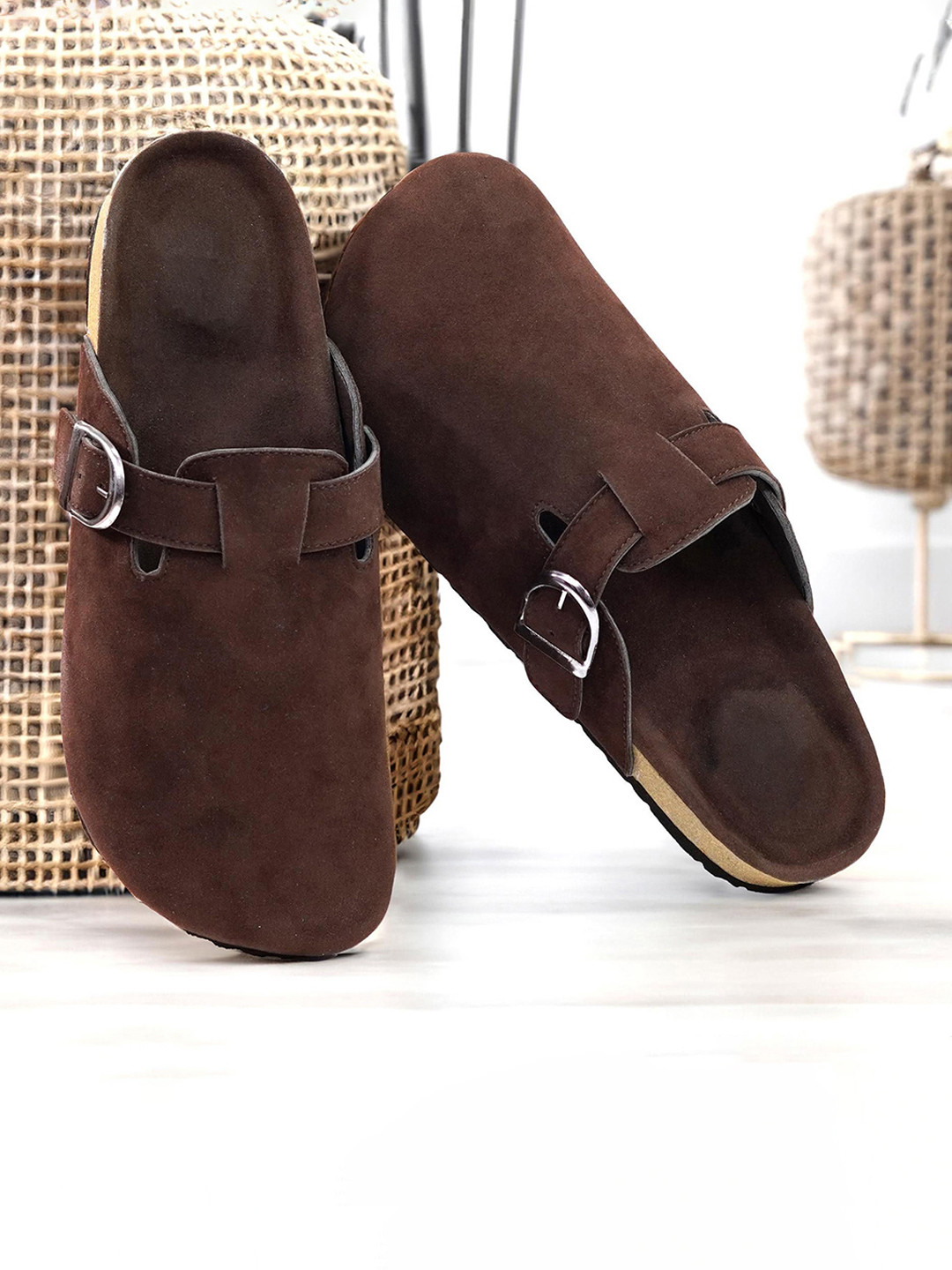 ROYAL CRUZZ Men Buckle Comfort Sandals