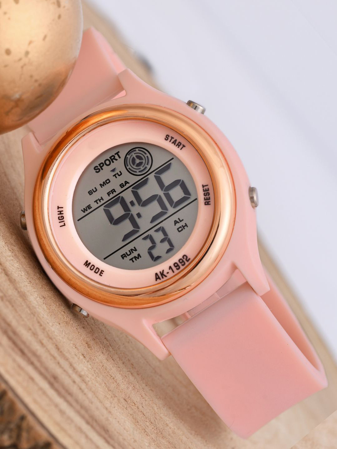 ON TIME OCTUS Kids Dial & Straps Multi Function Digital Watch DIGITAL-037 PINK
