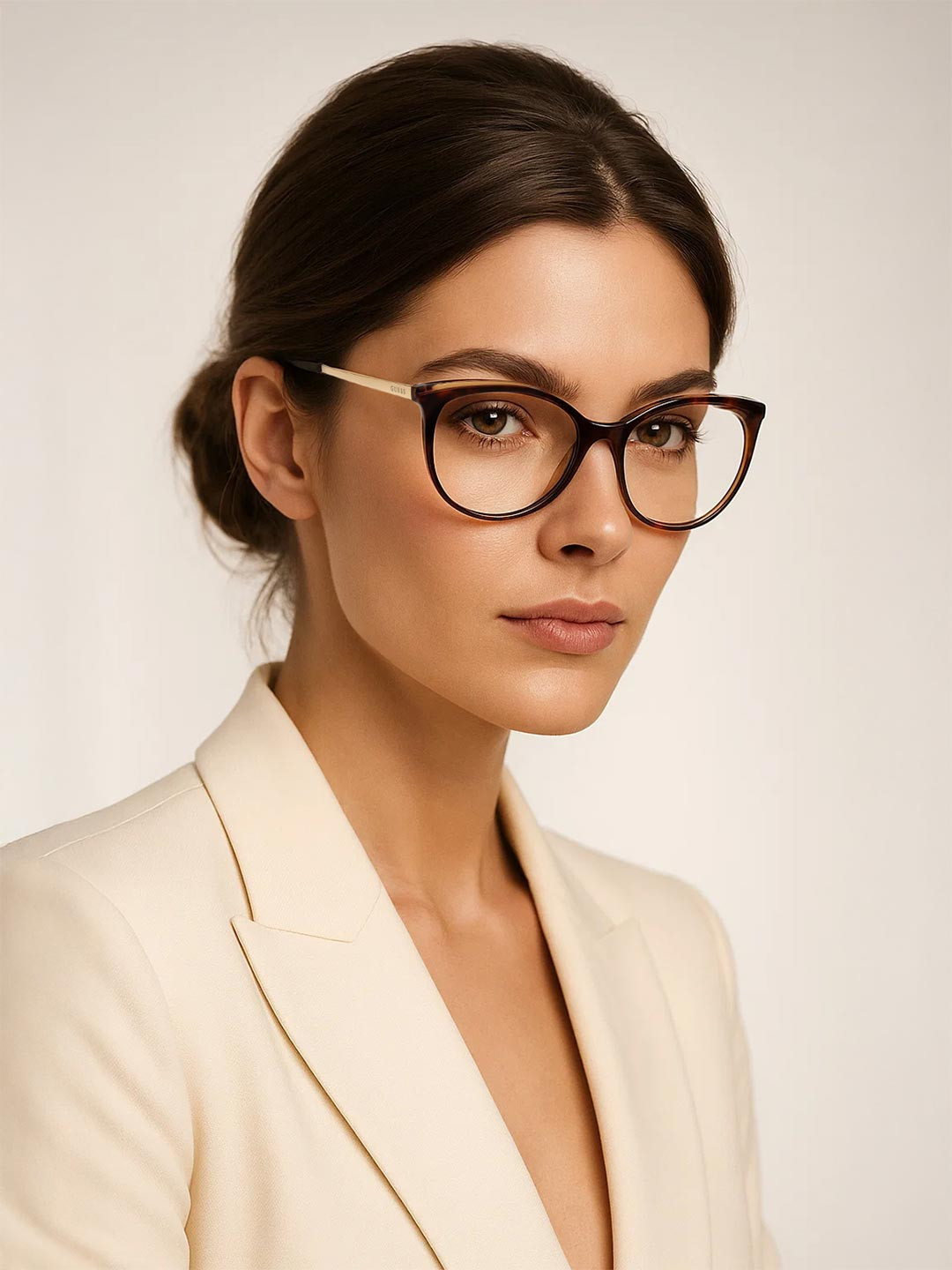 GUESS Women Full Rim Cateyes Frames