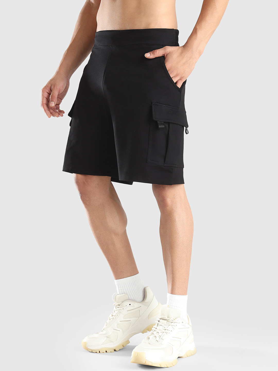 Musclemind Men Regular Fit Cargo Shorts