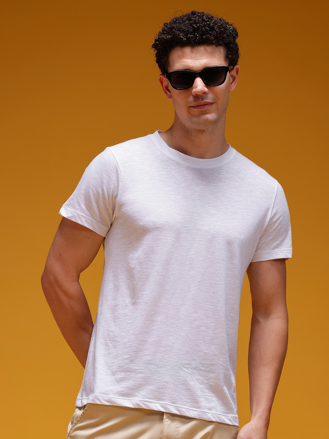 HERE&NOW Melange Effect T-shirt