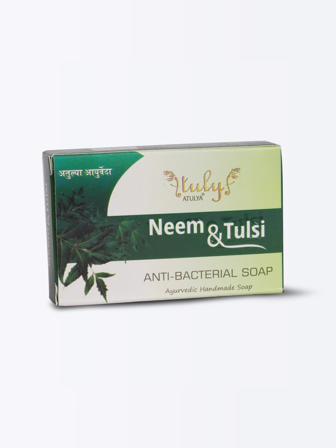 Atulya Medilink Unisex Neem & Tulsi Ayurvedic Soap - 100 g