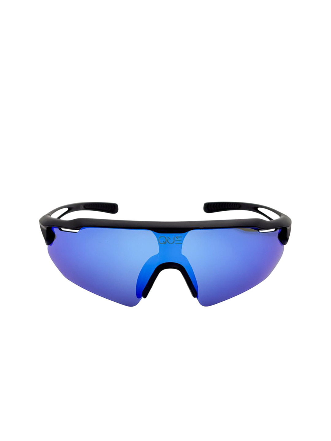 QUE UNIVERSE Unisex Shield Sunglass With Polarised Lens QUE_BOOST_HB-502