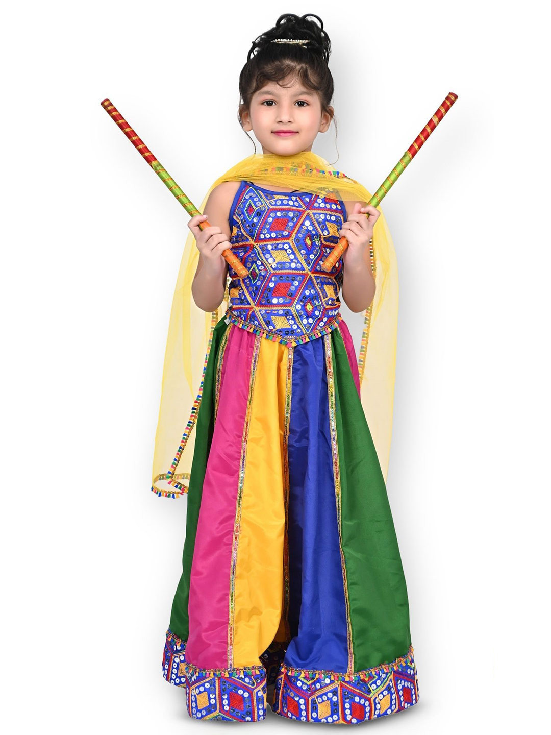 Sarvda Girls Sleeveless Dress