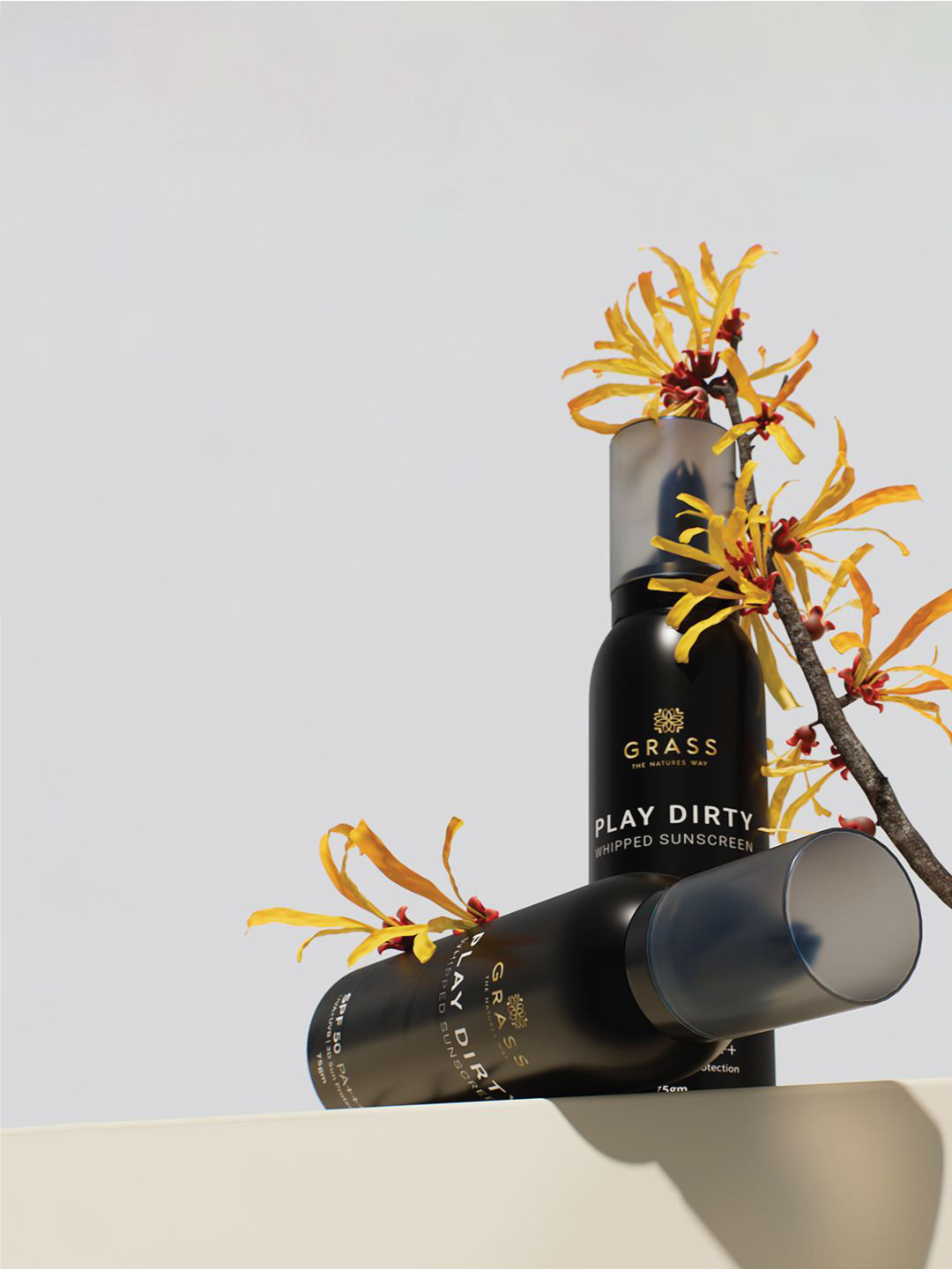 Grass Play Dirty Whipped Sunscreen SPF 50+ PA++++ - 75 g