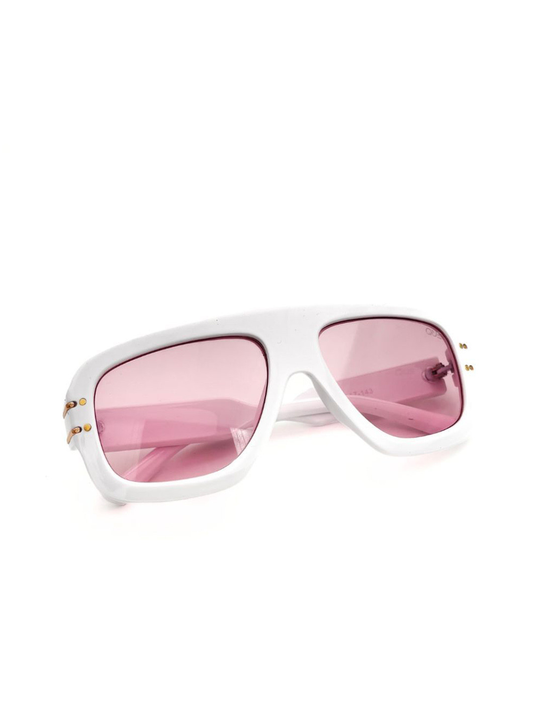 QUE UNIVERSE Unisex UV Protected Oval Sunglasses QUE_CHALO_ZS-98203_Pink_C7_L