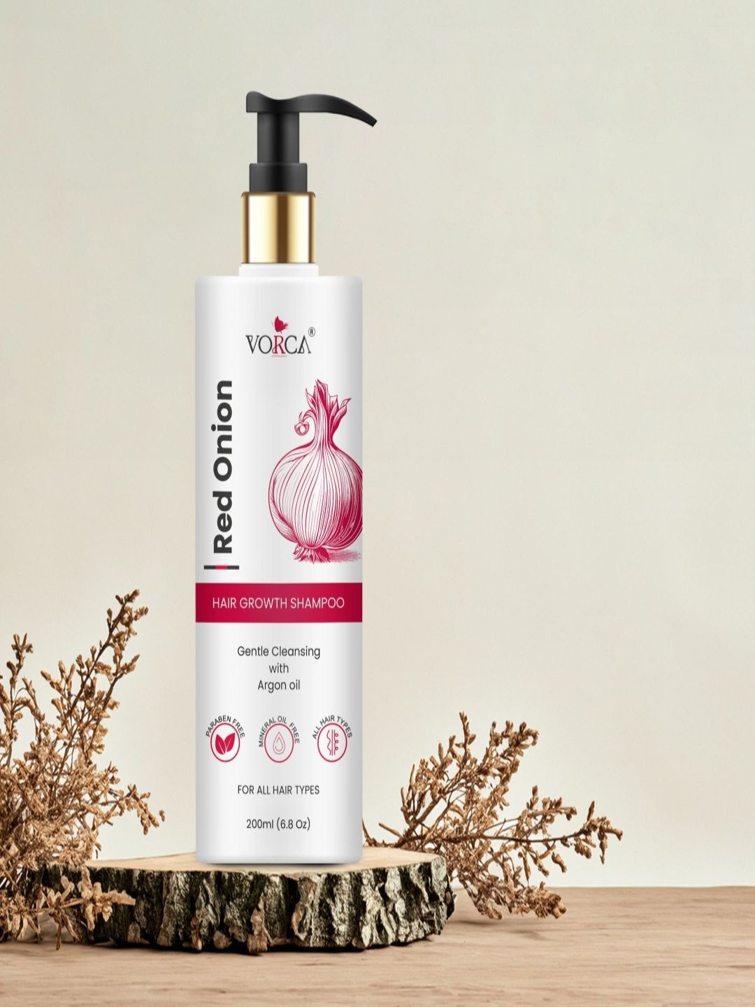 Vorca Red Onion Shampoo- 200 ml