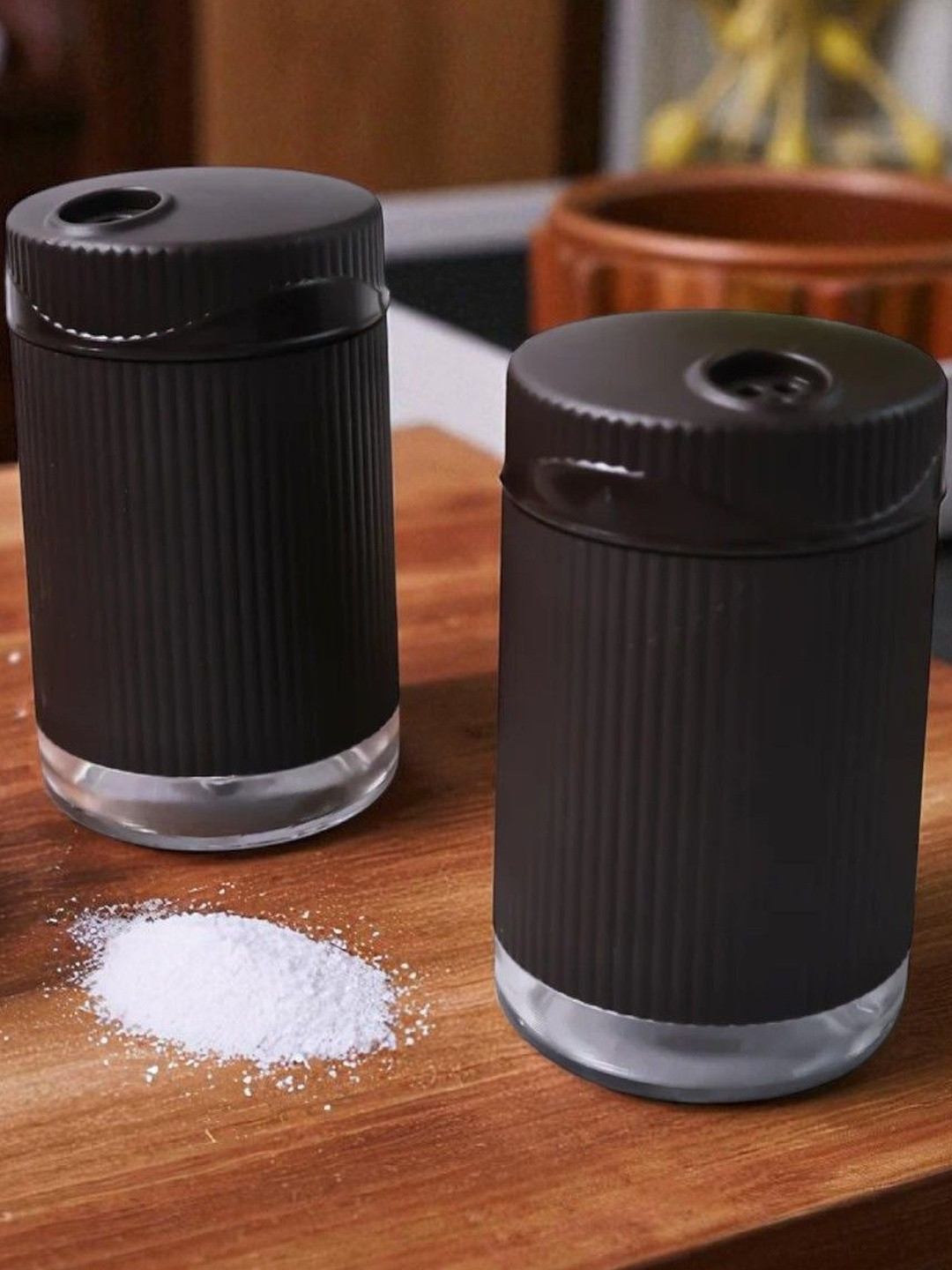 DeoDap Set of 2 Salt & Pepper Dispenser Set