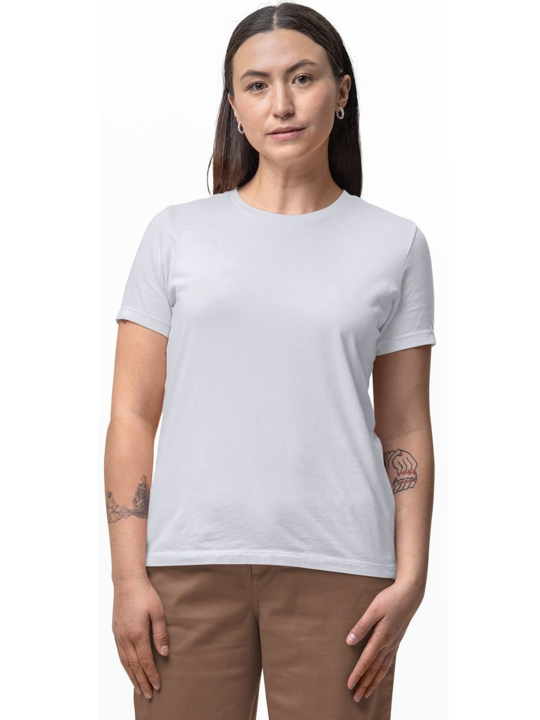 Tipsy closet Women Combed Cotton T-shirt