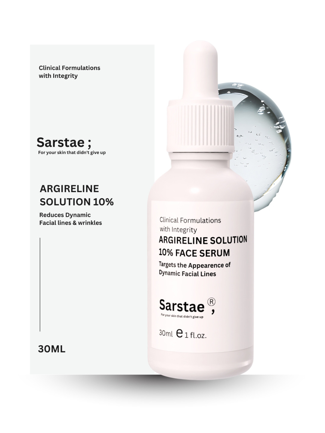 SARSTAE Argireline Solution 10% Serum - 30 ml