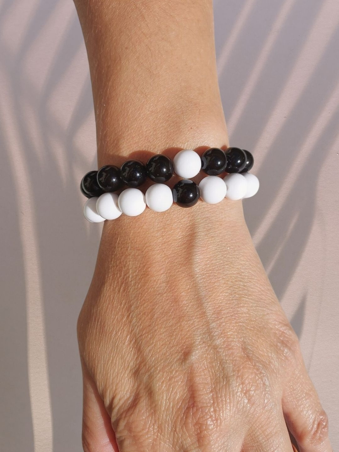 Arihant Shope Unisex Set Of 2 Artificial Beaded Elasticated Bracelets