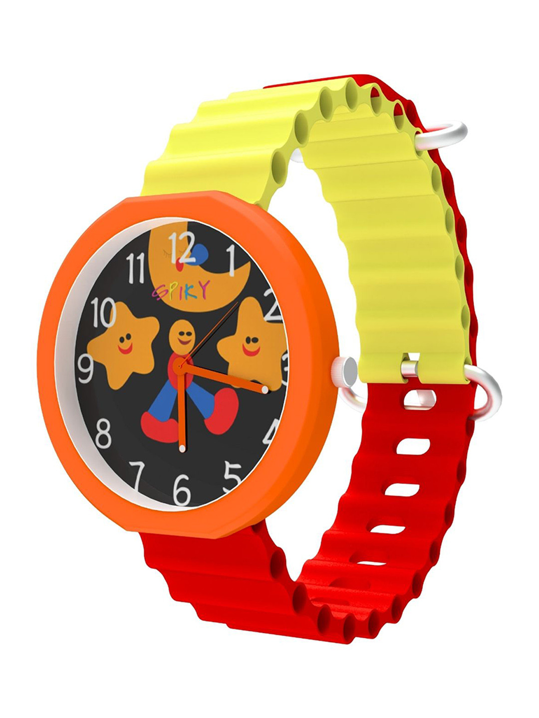 Spiky Kids Printed Dial Analogue Multi Function Watch SPKEVA42_C5_MLT