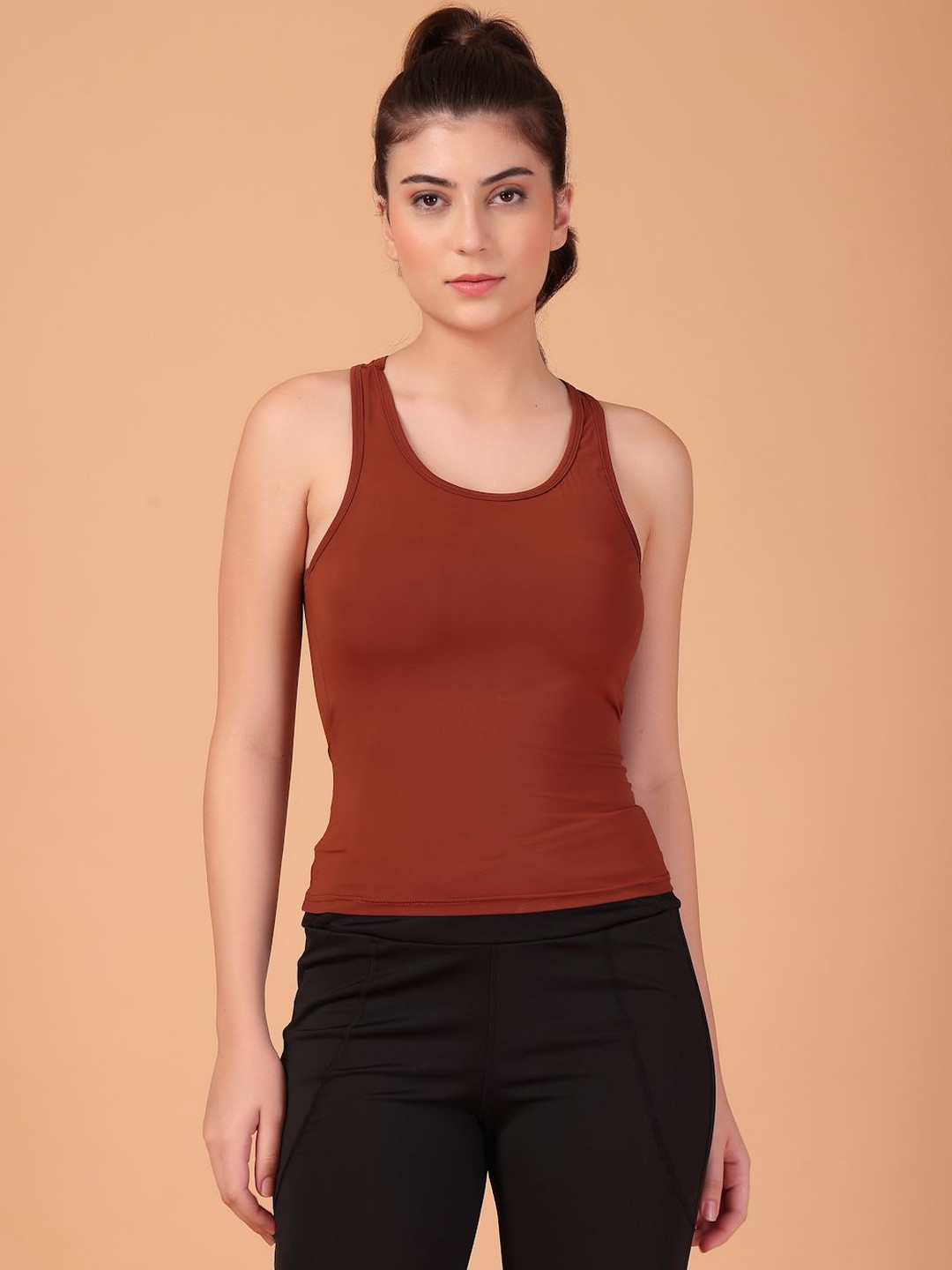CUKOO Women Solid Tank Top