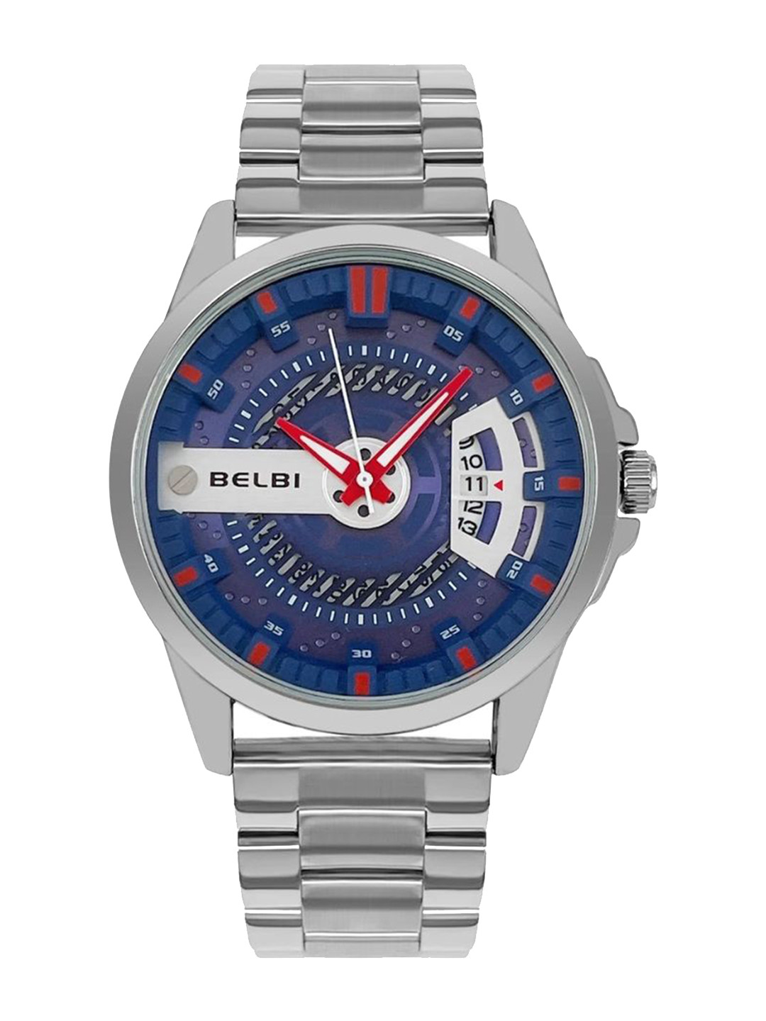 Belbi Men Dial & Bracelet Style Straps Analogue Watch NEWBL155_964640543609