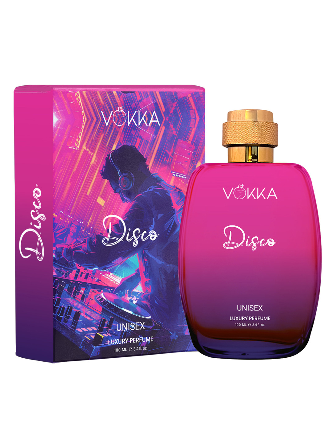 VOKKA Disco Luxury Long Lasting Leather Perfume - 100 ml